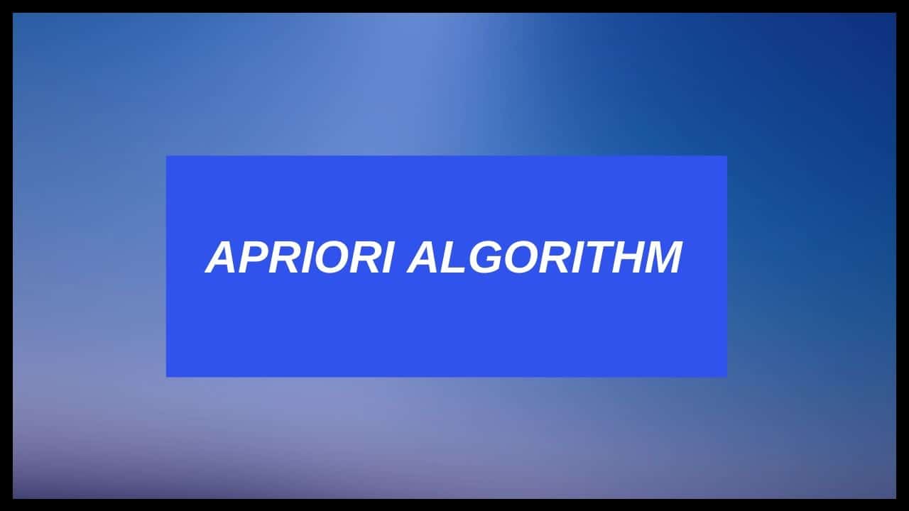 apriori algorithm_logo